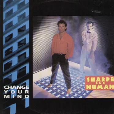 Change Your Mind by Sharpe + Numan - album cover