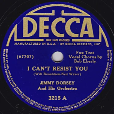 I Can't Resist You / I Love to Watch the Moonlight