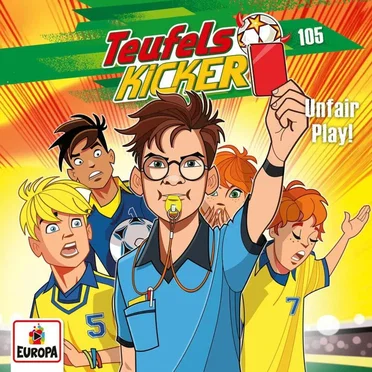 Teufelskicker 105: Unfair Play! by Frauke Nahrgang - album cover
