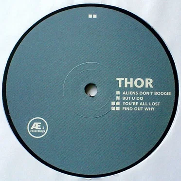 Aliens Don't Boogie by Thor - album cover