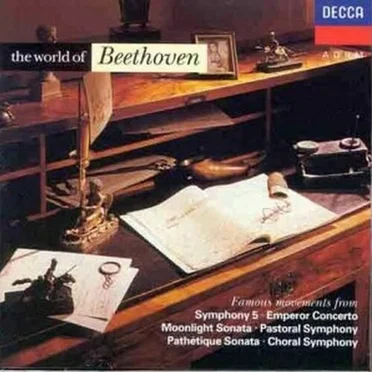 The World of Beethoven by Ludwig van Beethoven - album cover