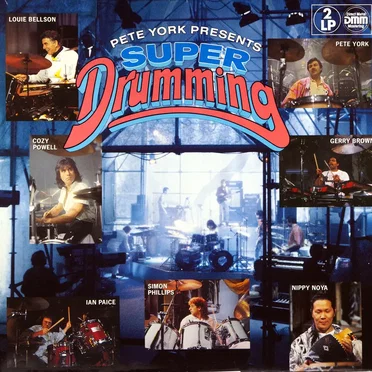 Pete York Presents Super Drumming by Various Artists - album cover