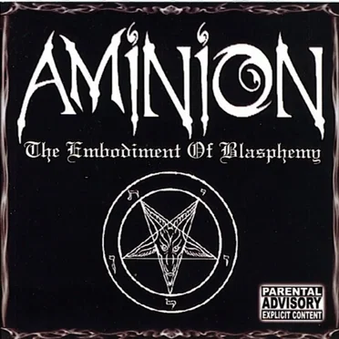 The Embodiment of Blasphemy by Aminion - album cover