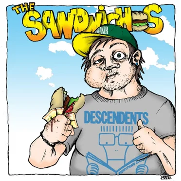 Hitting Refresh to Drop Witty Comments by The Sandwiches - album cover
