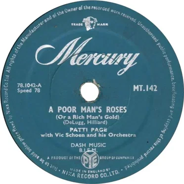 A Poor Man’s Roses (or a Rich Man’s Gold) / The Wall