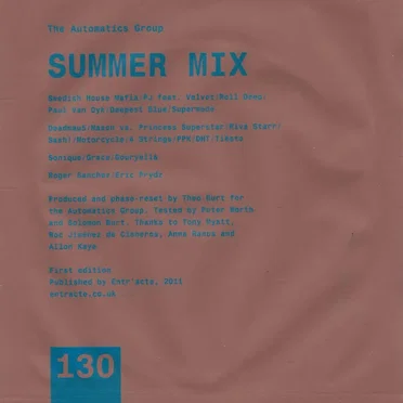 Summer Mix by The Automatics Group - album cover
