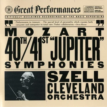 CBS Great Performances, Volume 19: Mozart 40th / 41st "Jupiter" Symphonies