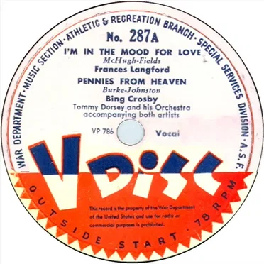 I’m in the Mood for Love / Pennies From Heaven / All the Things You Are / All of Me by Various Artists - album cover