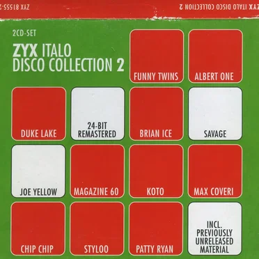 I♥ZYX: Italo Disco Collection 2 by Various Artists - album cover
