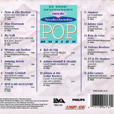 De voorgeschiedenis van de Nederlandse popmuziek by Various Artists - album cover