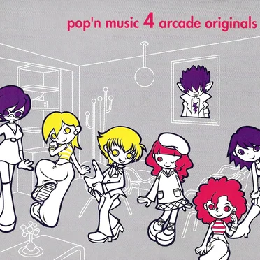 pop’n music 4 arcade originals by Various Artists - album cover