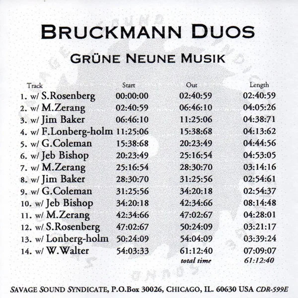 Duos (Grüne Neune Musik)