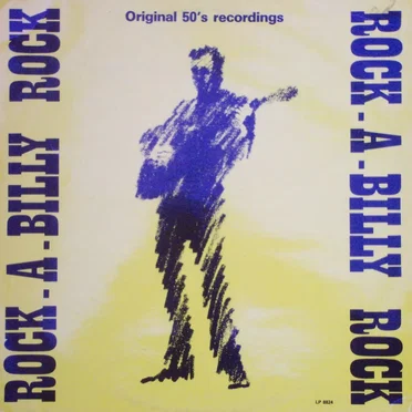 Rock-A-Billy Rock by Various Artists - album cover