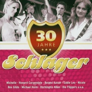 30 Jahre Schlager by Various Artists - album cover
