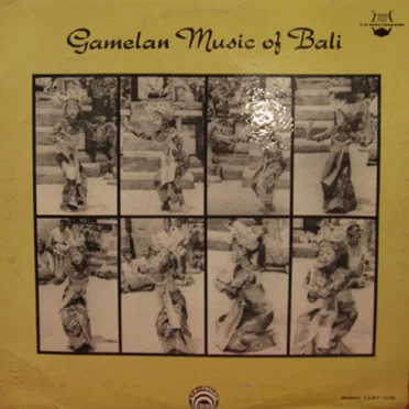 Gamelan Music of Bali by Various Artists - album cover