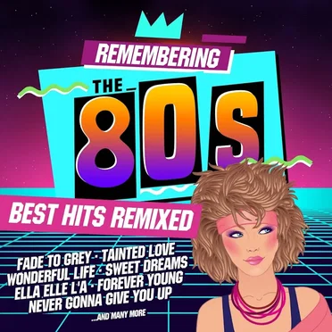 Remembering the 80s: Best Hits Remixed by Various Artists - album cover