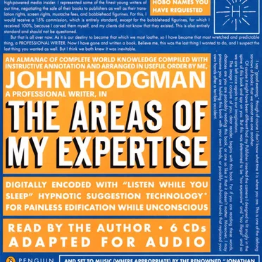 The Areas of My Expertise by John Hodgman - album cover