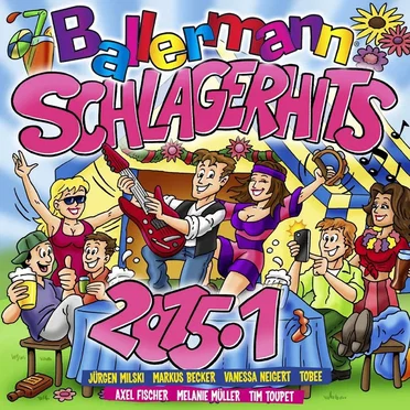 Ballermann Schlagerhits 2015.1 by Various Artists - album cover