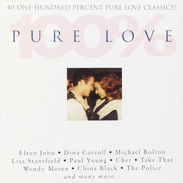 100% Pure Love by Various Artists - album cover