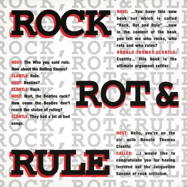 Rock, Rot & Rule by Scharpling & Wurster - album cover