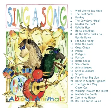 Sing a Song About Animals by Tessarose - album cover