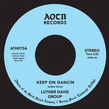 Keep On Dancin / You by Luther Davis Group - album cover