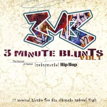 3 Minute Blunts Vol.1: The Sound of Detroit - Instrumental Hip Hop by Various Artists - album cover