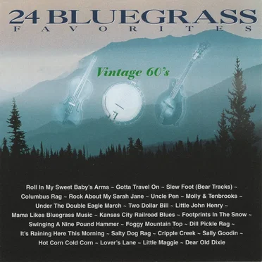 24 Bluegrass Favorites: Vintage 60's by Various Artists - album cover