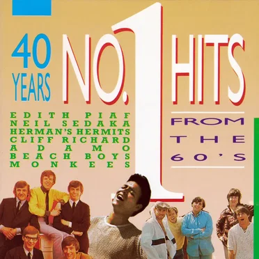 40 Years No. 1 Hits From the 60’s by Various Artists - album cover
