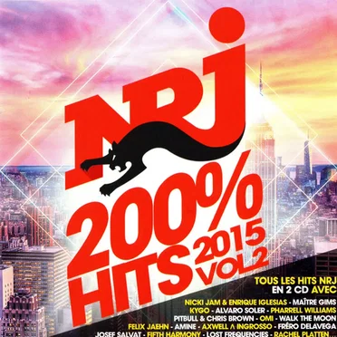 NRJ 200% Hits 2015 Vol.2 by Various Artists - album cover