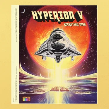 Accretion Disc by Hyperion V - album cover
