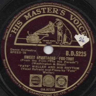Sweet Heartache / Bach Up to Me