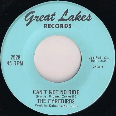 Can't Get No Ride by The Fyrebirds - album cover