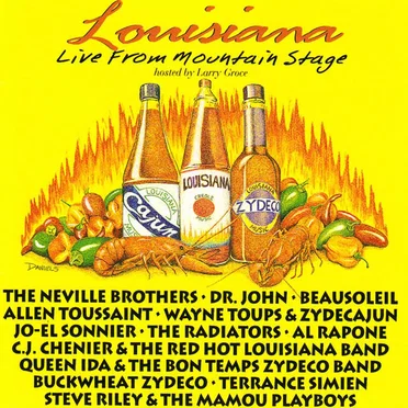 Louisiana Live from Mountain Stage by Various Artists - album cover