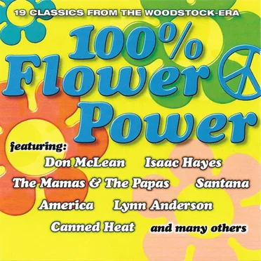 100% Flower Power by Various Artists - album cover