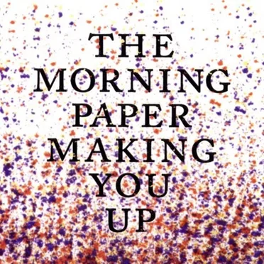 Making You Up by The Morning Paper - album cover