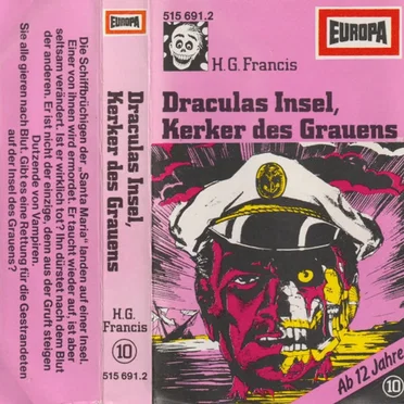 Gruselserie 10: Draculas Insel, Kerker des Grauens by H. G. Francis - album cover