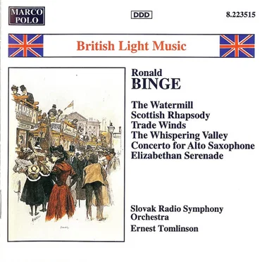 The Watermill / Scottish Rhapsody / Trade Winds / The Whispering Valley / Concerto for Alto Saxophone / Elizabethan Serenade