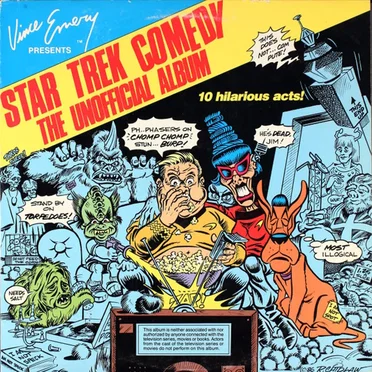 Star Trek Comedy: The Unofficial Album by Various Artists - album cover