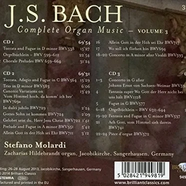 Complete Organ Music, Vol. 3