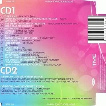 Everybody Dance Now 8 by Various Artists - album cover