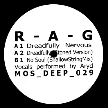 Dreadfully Nervous by R A G - album cover