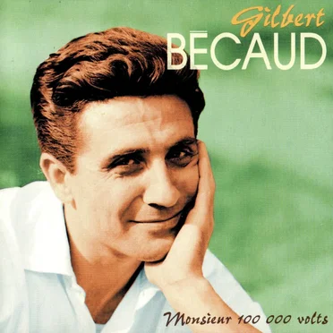 Monsieur 100000 volts by Gilbert Bécaud - album cover