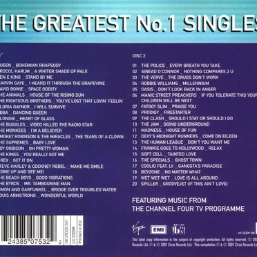The Greatest No. 1 Singles by Various Artists - album cover