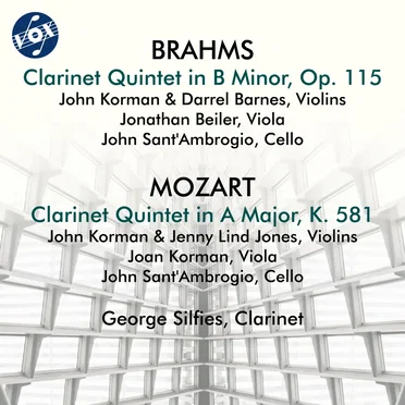 Brahms: Clarinet Quintet in B minor / Mozart: Clarinet Quintet in A major by Various Artists - album cover