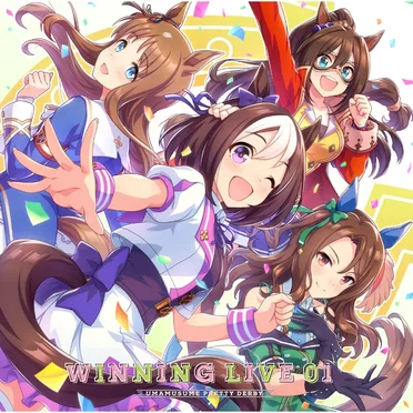 『ウマ娘 プリティーダービー』WINNING LIVE 01 by Various Artists - album cover