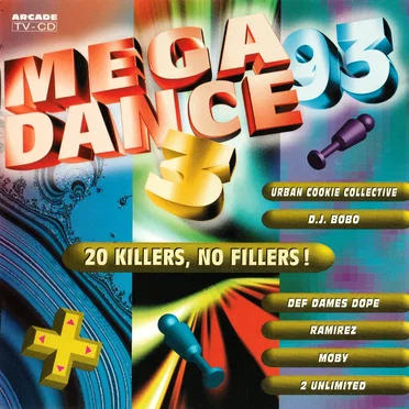 Mega Dance 93, Part 3 by Various Artists - album cover