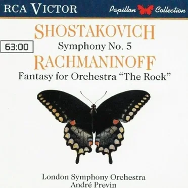 Shostakovich: Symphony no. 5 / Rachmaninoff: Fantasy for Orchestra "The Rock"