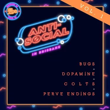 Anti‐Social in Brisbane, Vol. 1 by Various Artists - album cover