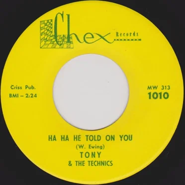 Ha Ha He Told on You / Workout With Your Pretty Girl by Tony - album cover